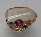 lg opal various touralines 44 sm